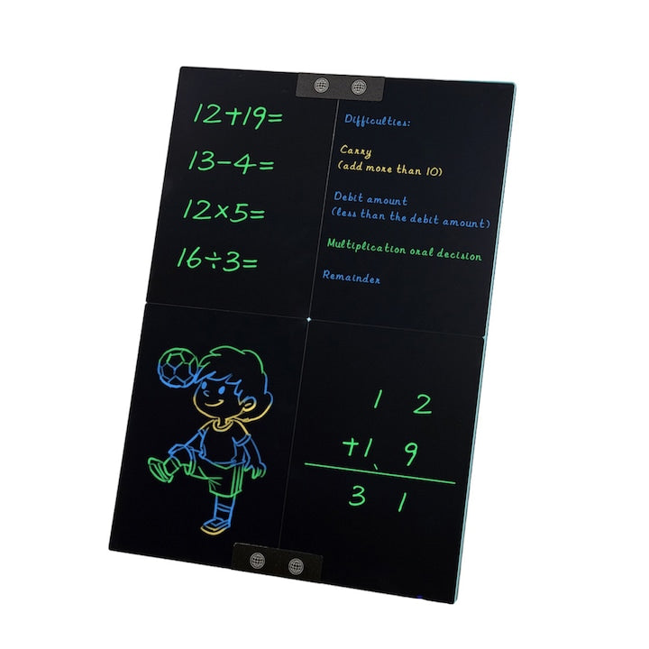 Tableta de scris si desenat color dubla Techone® Draw Pro 21 inch