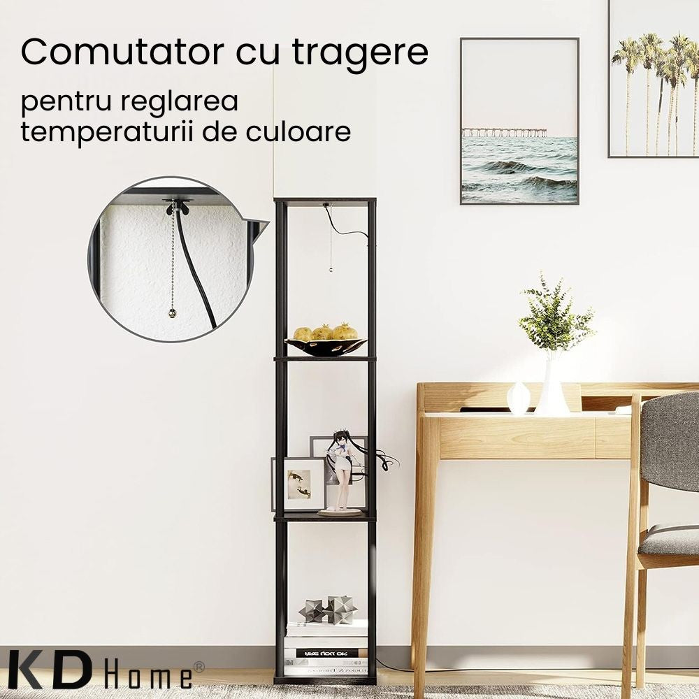 Lampadar Dreptunghiular KD Home LumiEdge