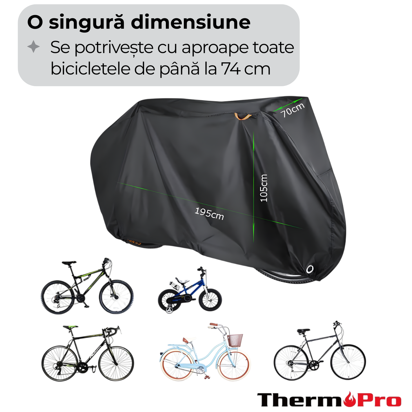 Husa Bicicleta ThermoPRO BikeShield Pro