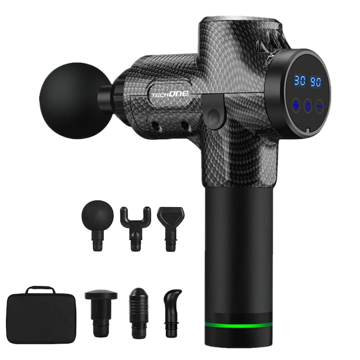 Aparat Pentru Masaj Profesional Tip Pistol Horigen® Power Pro Techone V1
