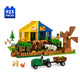 Set de Constructie cu Piese Tip Blocuri Constructie 923 Piese MiniBric Happy Farmhouse