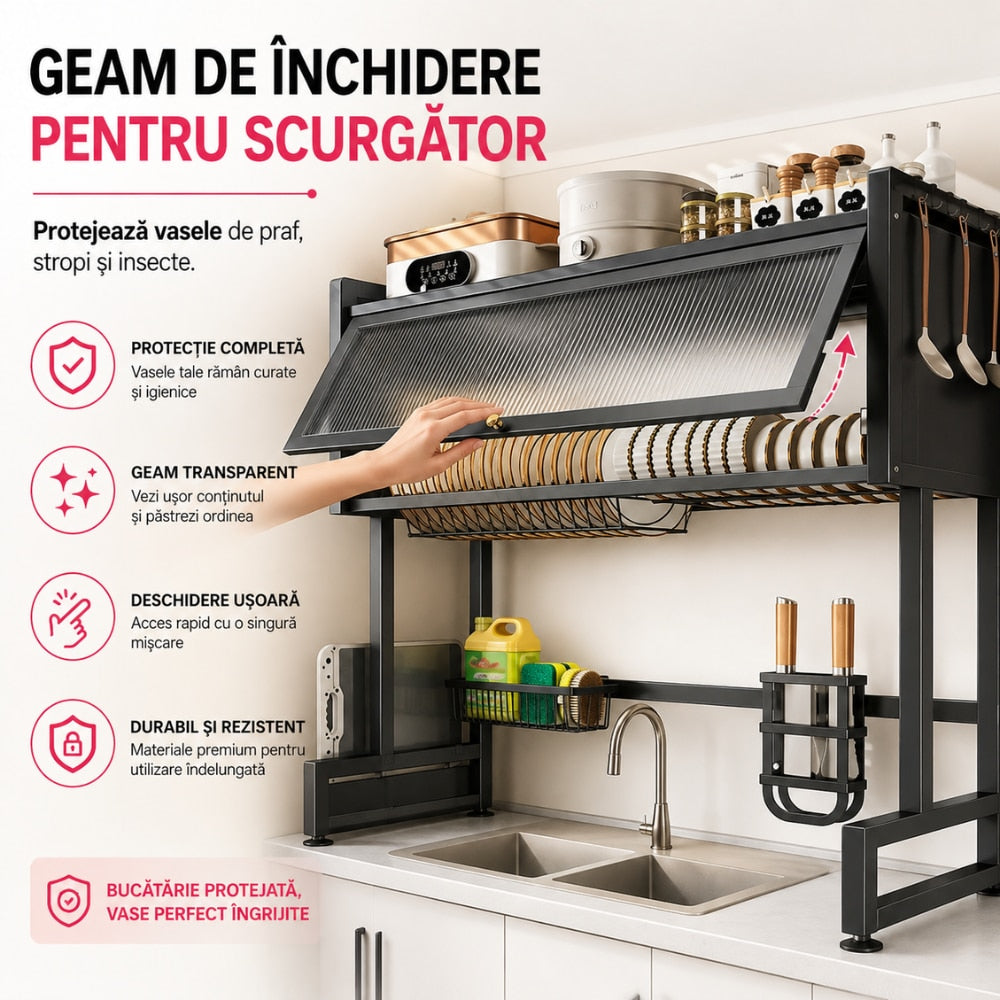 Scurgator de Vase tip Raft KD Home KitchenVault