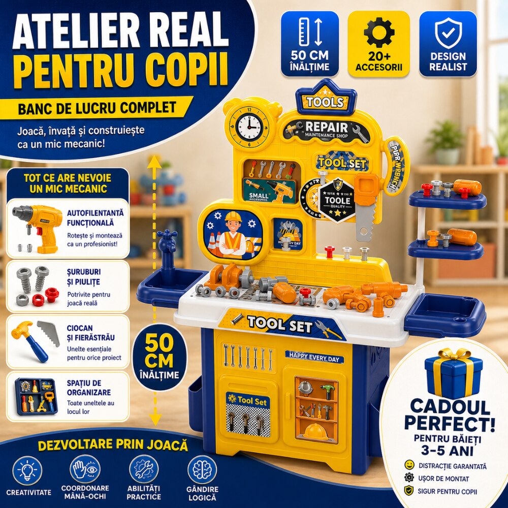 Banc de Lucru Copii Kidprotect Mini Bench