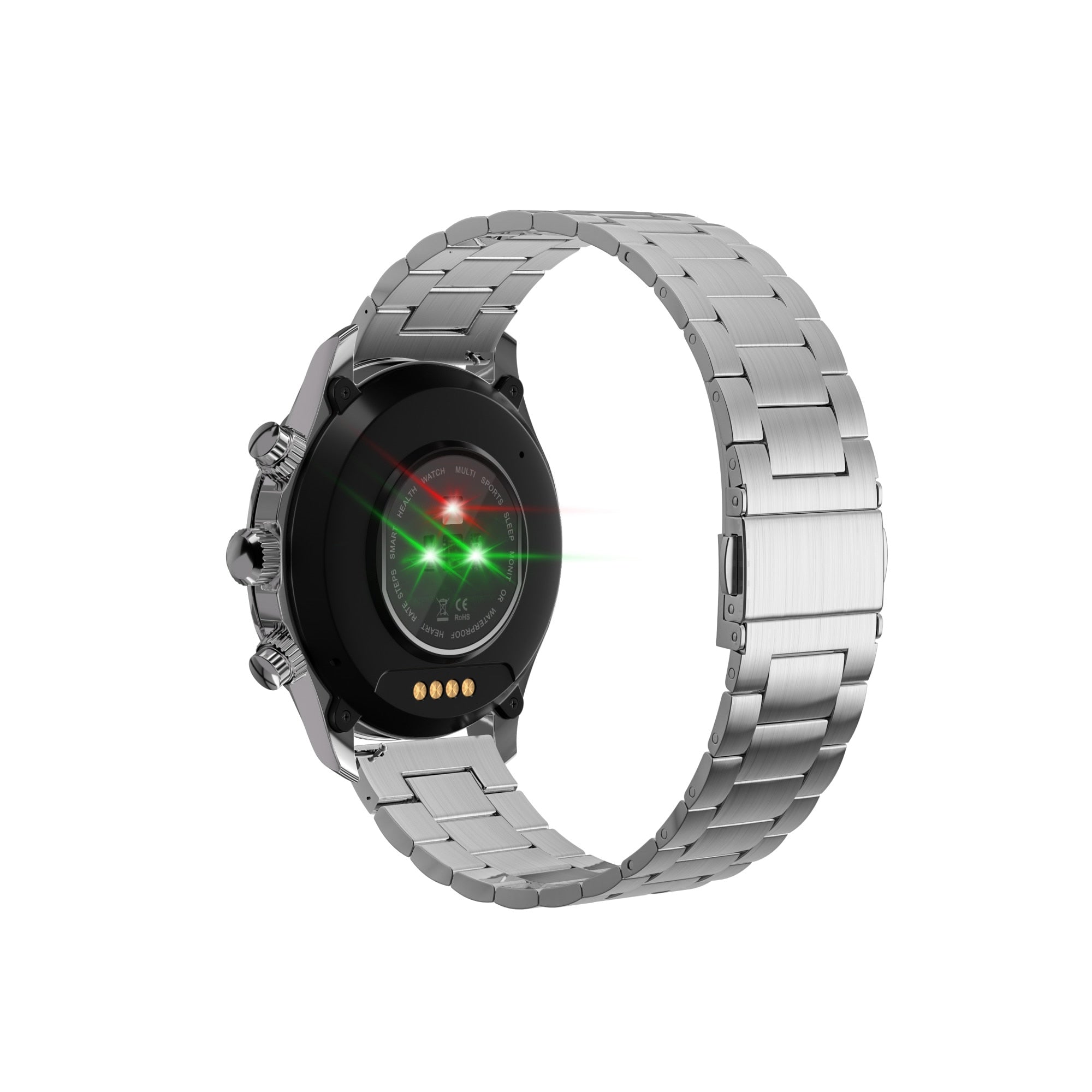 Ceas Smartwatch Barbati Wonlex® DW14 Royal Oak, Argintiu