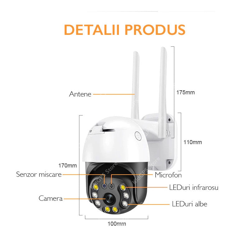 Camera de supraveghere WIFI Loosafe® 50HS Pro