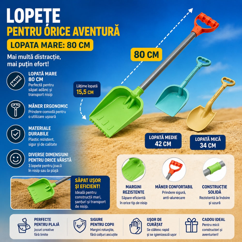 Set Jucării de Plajă și Nisip KidProtect SandWorld – KidGPS Store