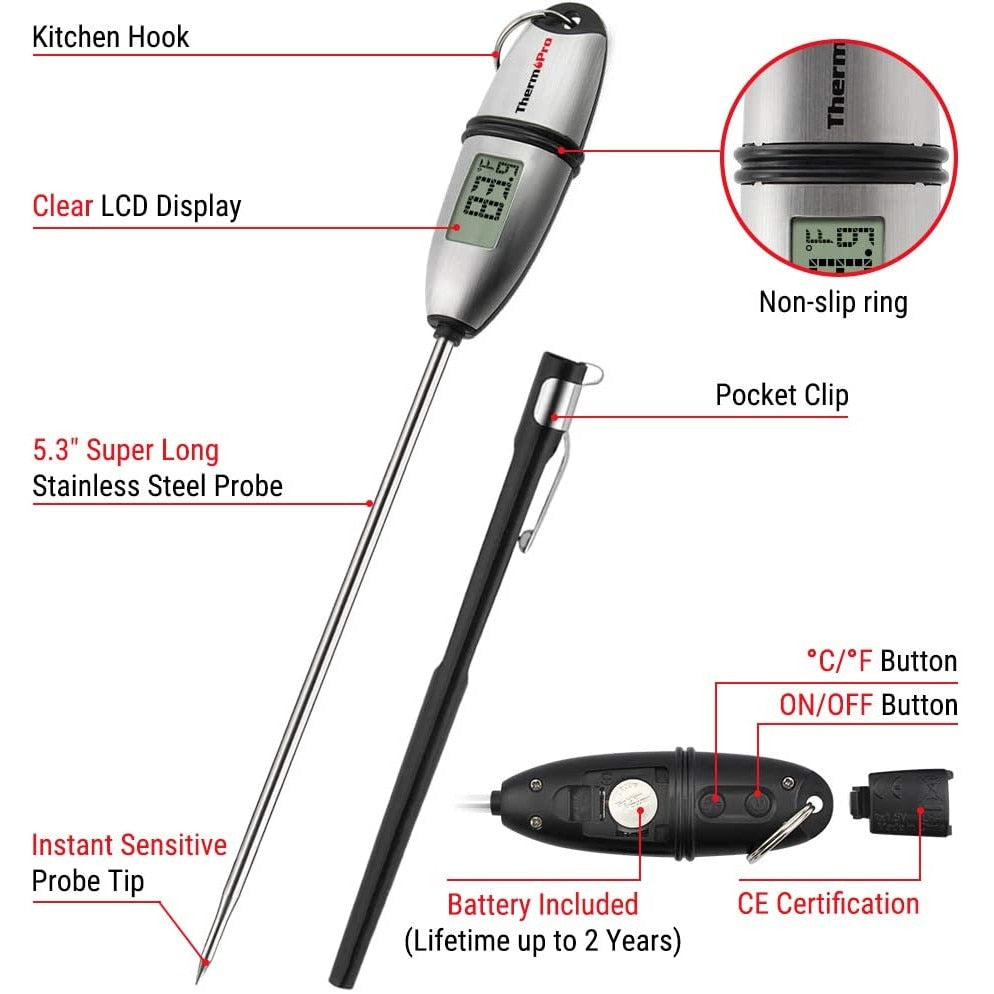 Termometru pentru mancare ThermoPro TP-02S Pro