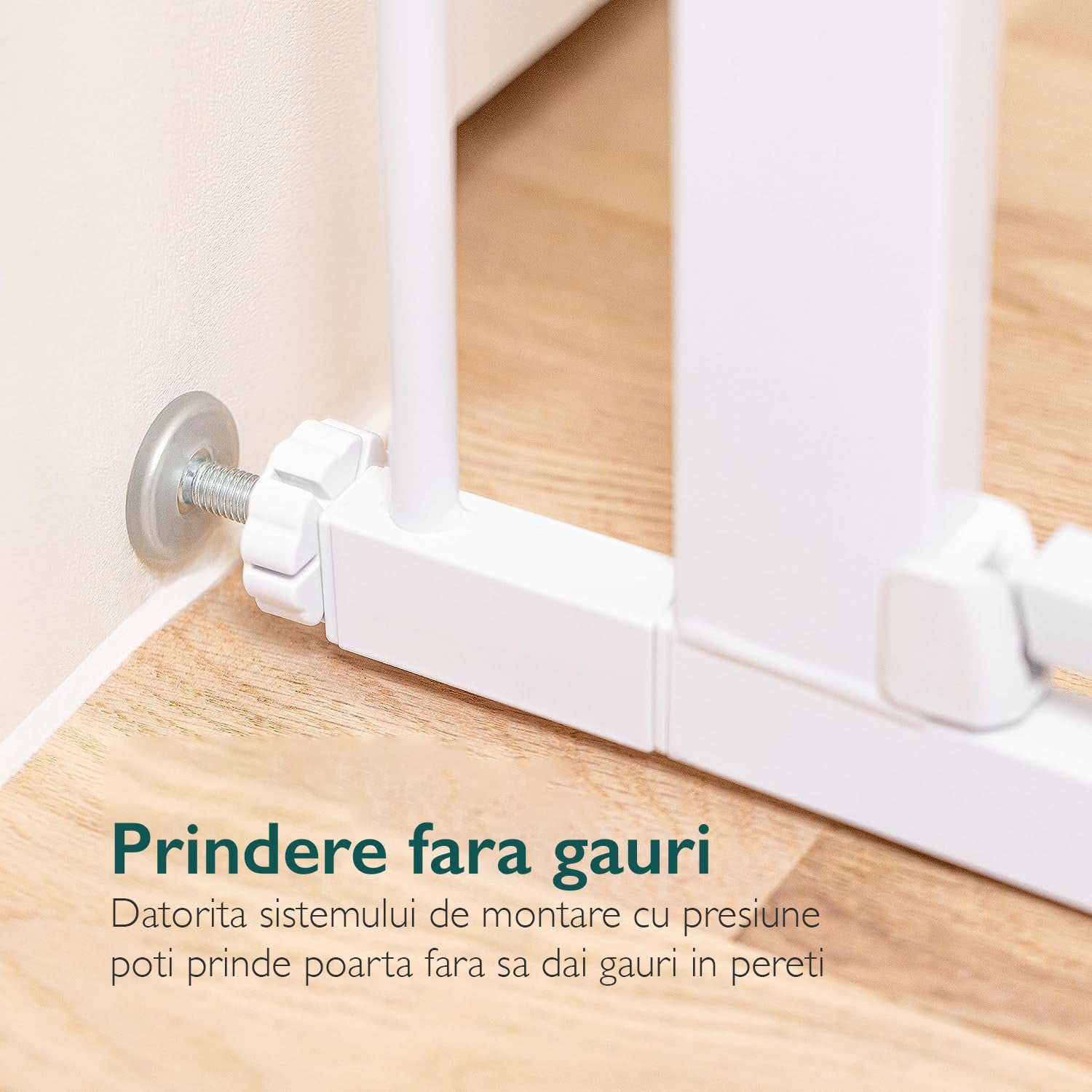 Poarta de Siguranta Copii KidProtect® Baby Guard V1, 76-81 cm