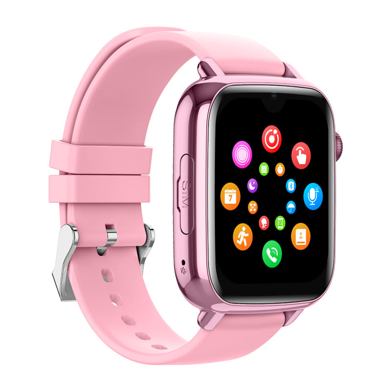 Ceas Smartwatch GPS Copii Cu Localizare Si Telefon Techone TrackMe KT34, Roz