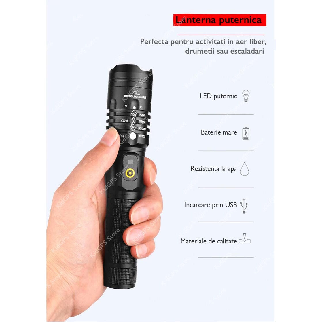 Lanterna LED Techone® SK1919