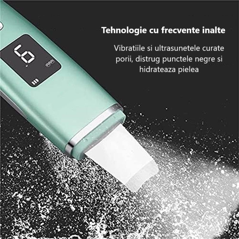 Aparat de curatare faciala cu ultrasunete, Horigen® C1 Pro