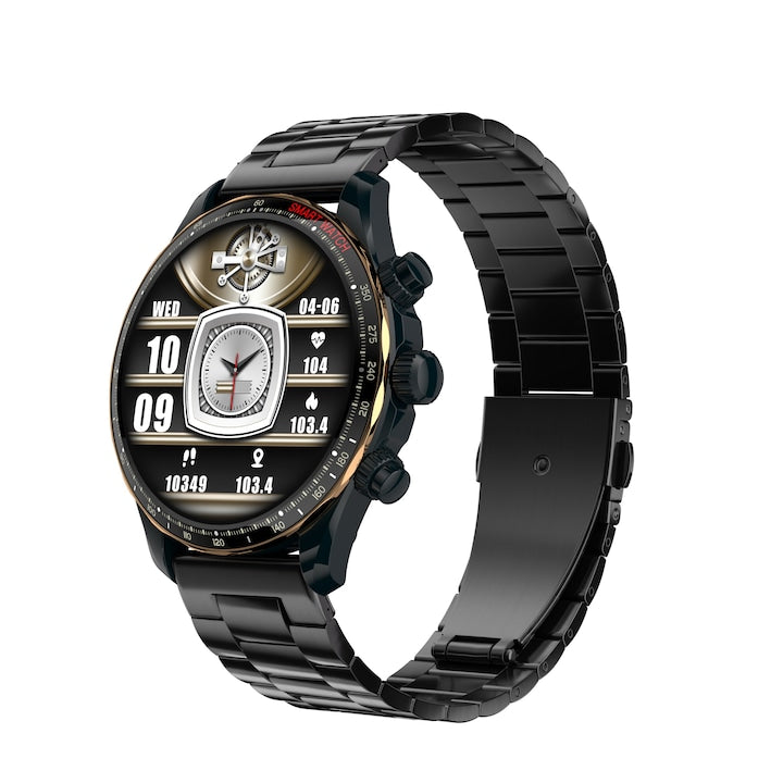 Ceas Smartwatch Barbati TechONE® Y99 Star Pro Plus, Negru