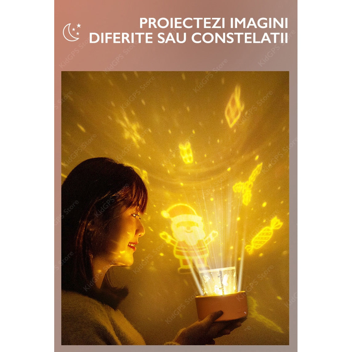 Lampa de veghe portabila pentru copii Huerler® TD01 LED