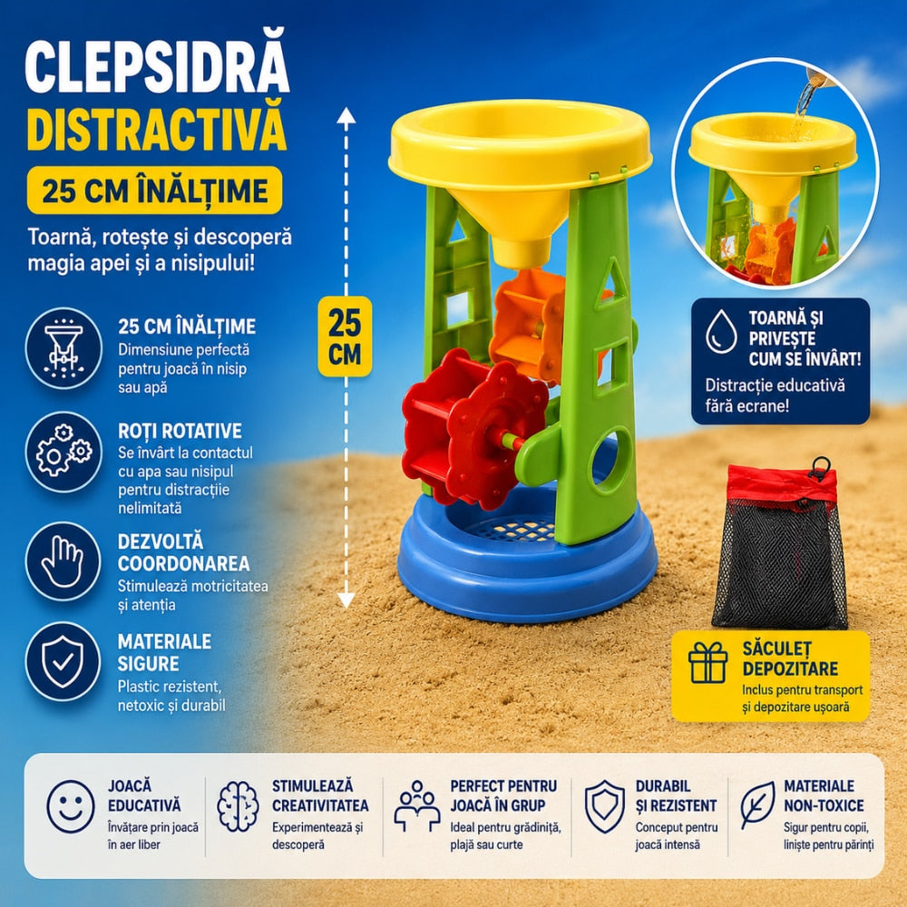 Set Jucării de Plajă și Nisip KidProtect SandWorld – KidGPS Store