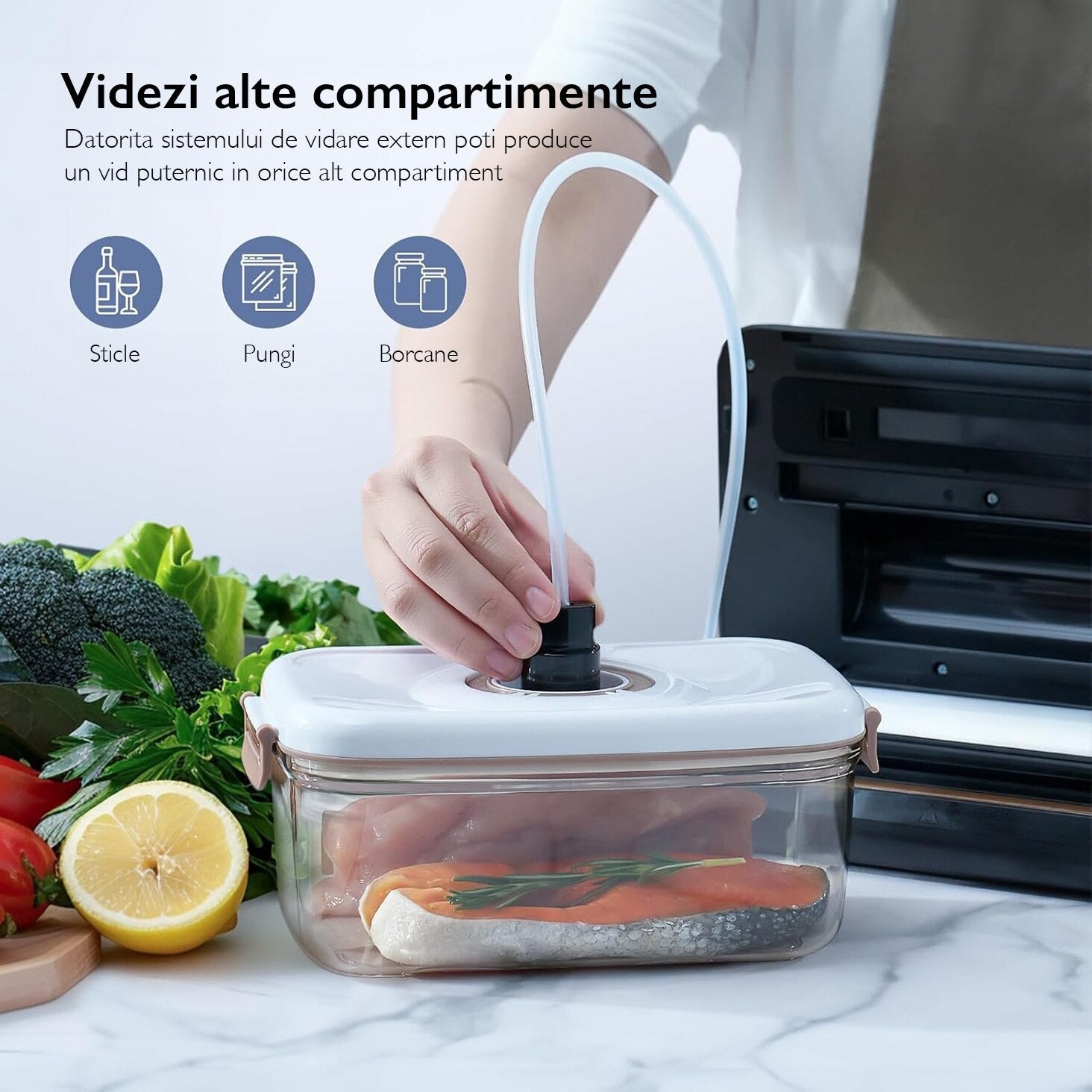 Aparat de Vidat Alimente KD Home® PackMaster Pro