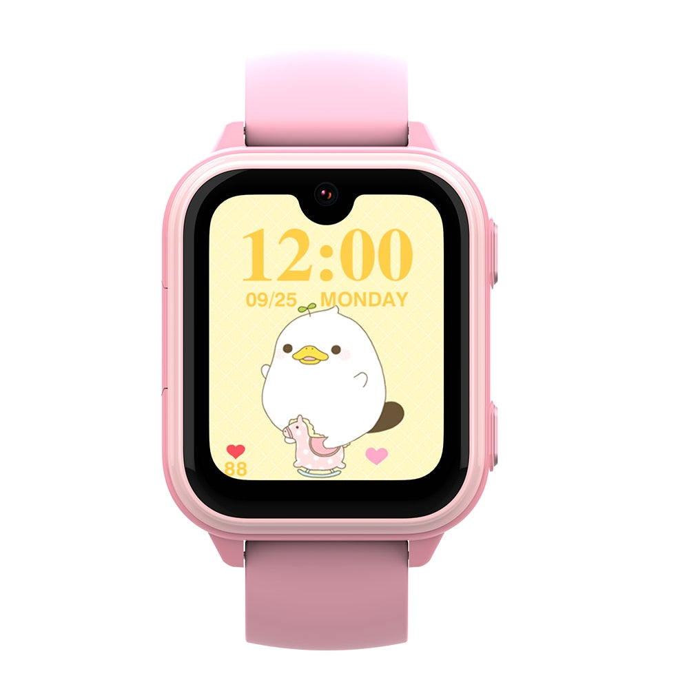 Ceas Smartwatch GPS Copii Cu Localizare Si Telefon Techone™ GuardianKid KT33, Roz