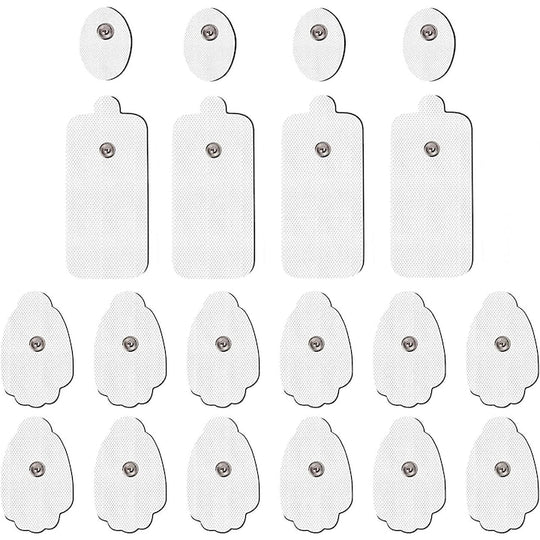 Set 20 Paduri Electrozi Gel pentru Aparat De Masaj Cu Electrostimulare / Fizioterapie Horigen