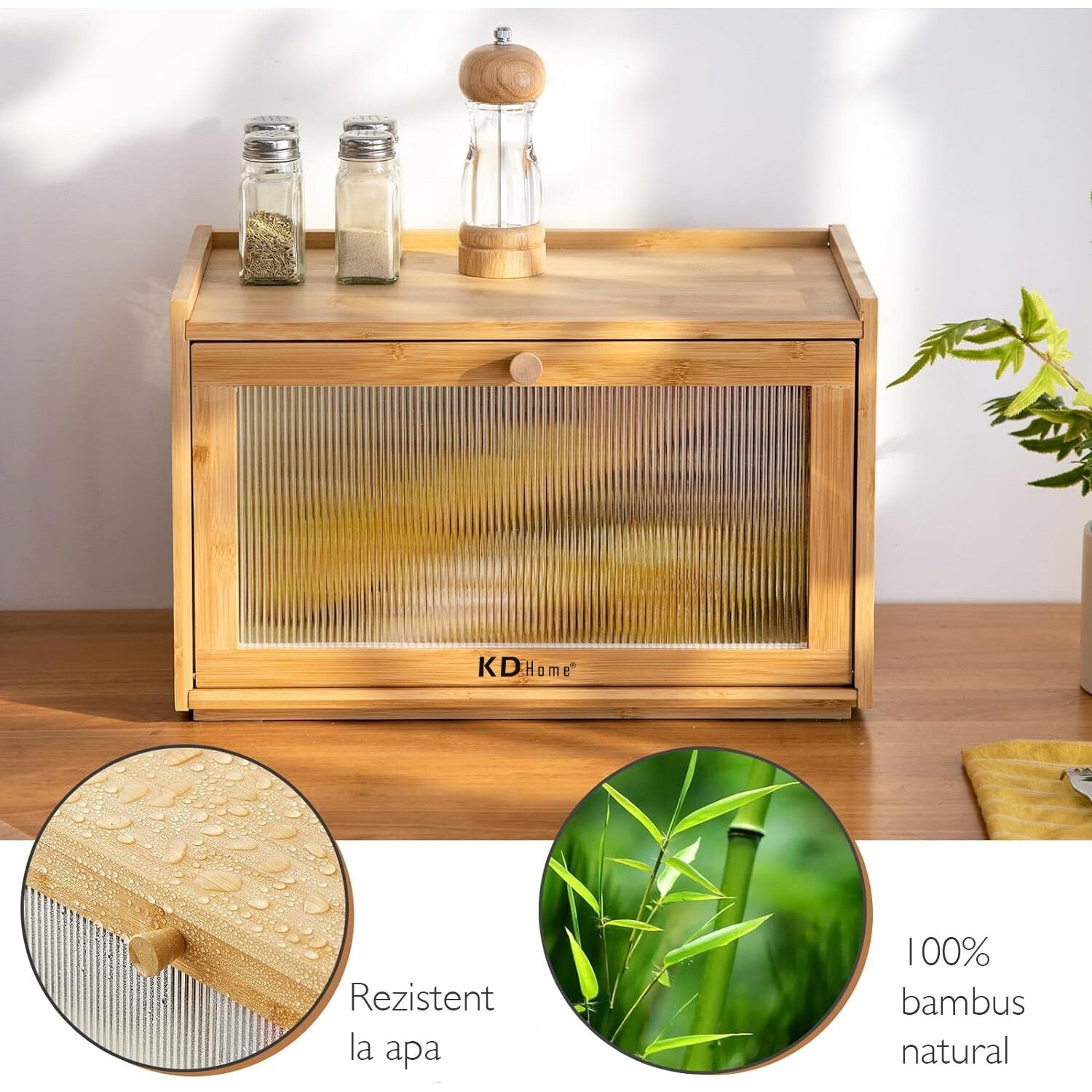 Cutie de Paine cu Tocator KD Home CrustKeeper Pro