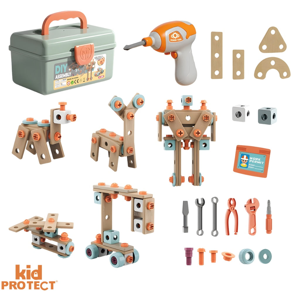 Trusa de Scule Copii de Construit Kidprotect Pro Construct