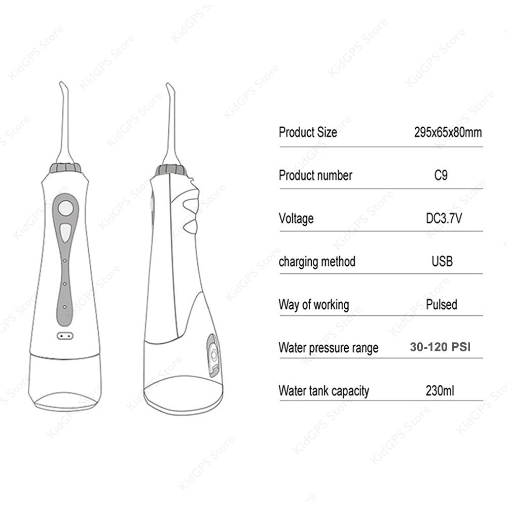 Irigator bucal si oral profesional Horigen® C9