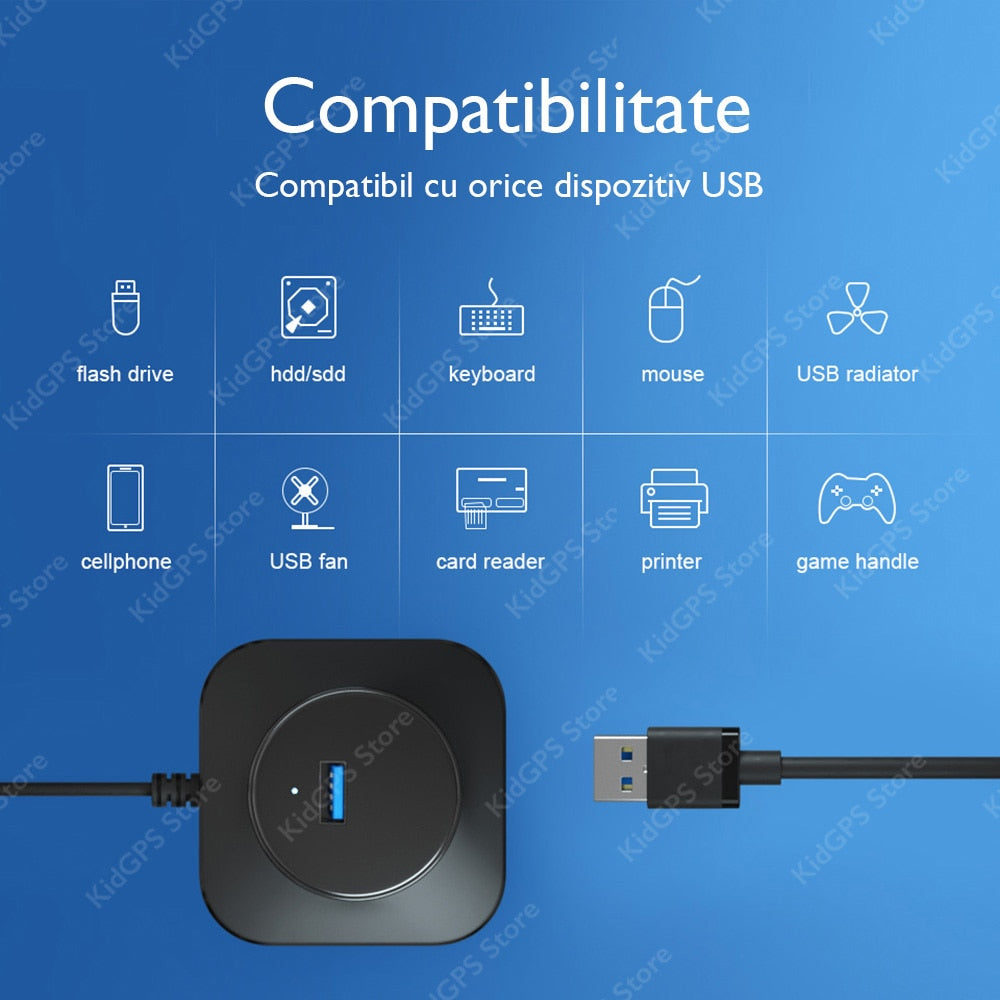 Hub USB Techone® Square4P
