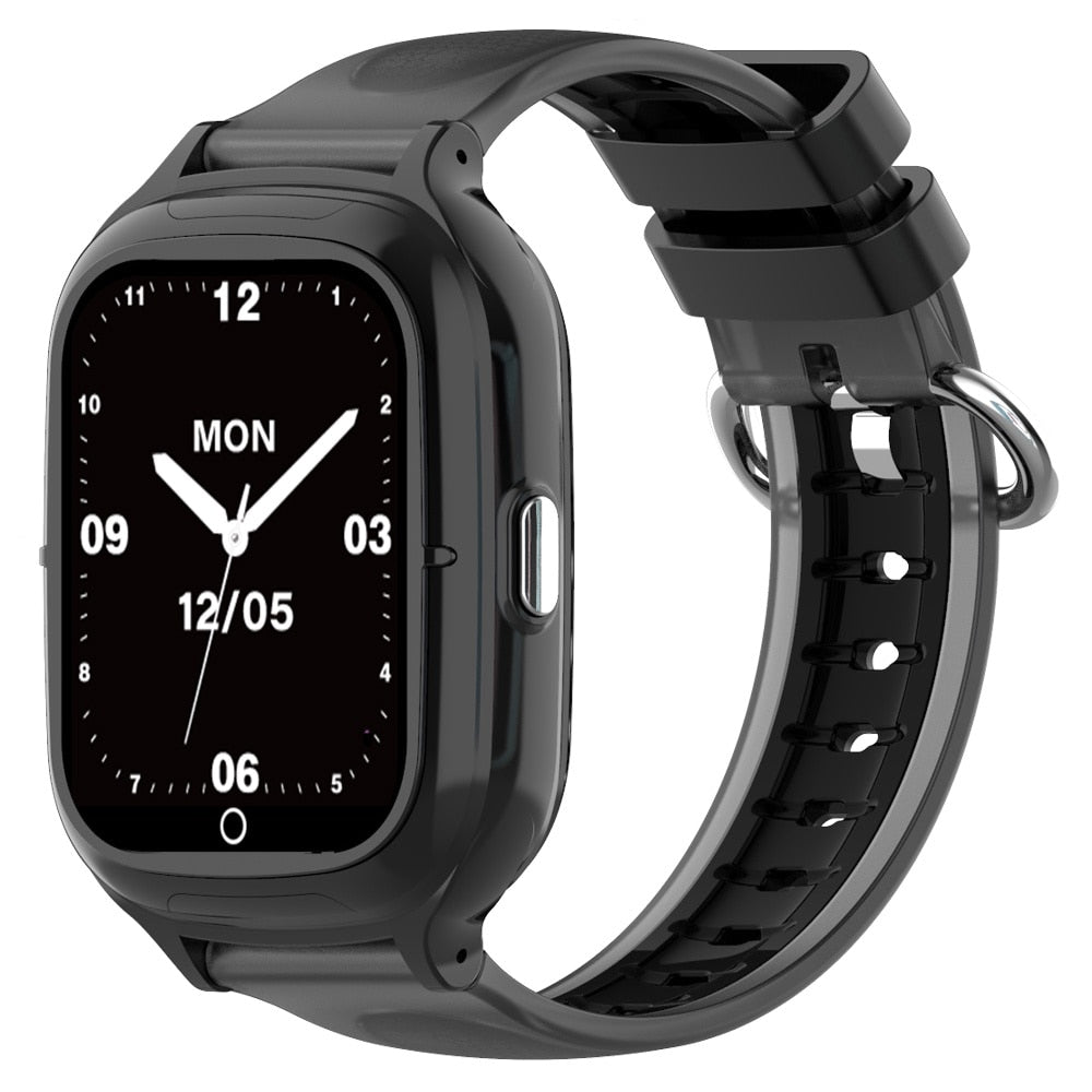 Ceas Smartwatch GPS Copii si Adulti Cu Localizare Si Telefon Techone® SafeStep CT10T, Negru
