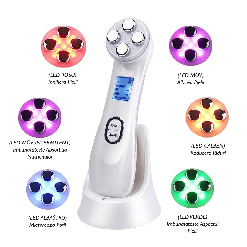 Aparat pentru intinerirea pielii 5 in 1 Horigen™ Photon Skin