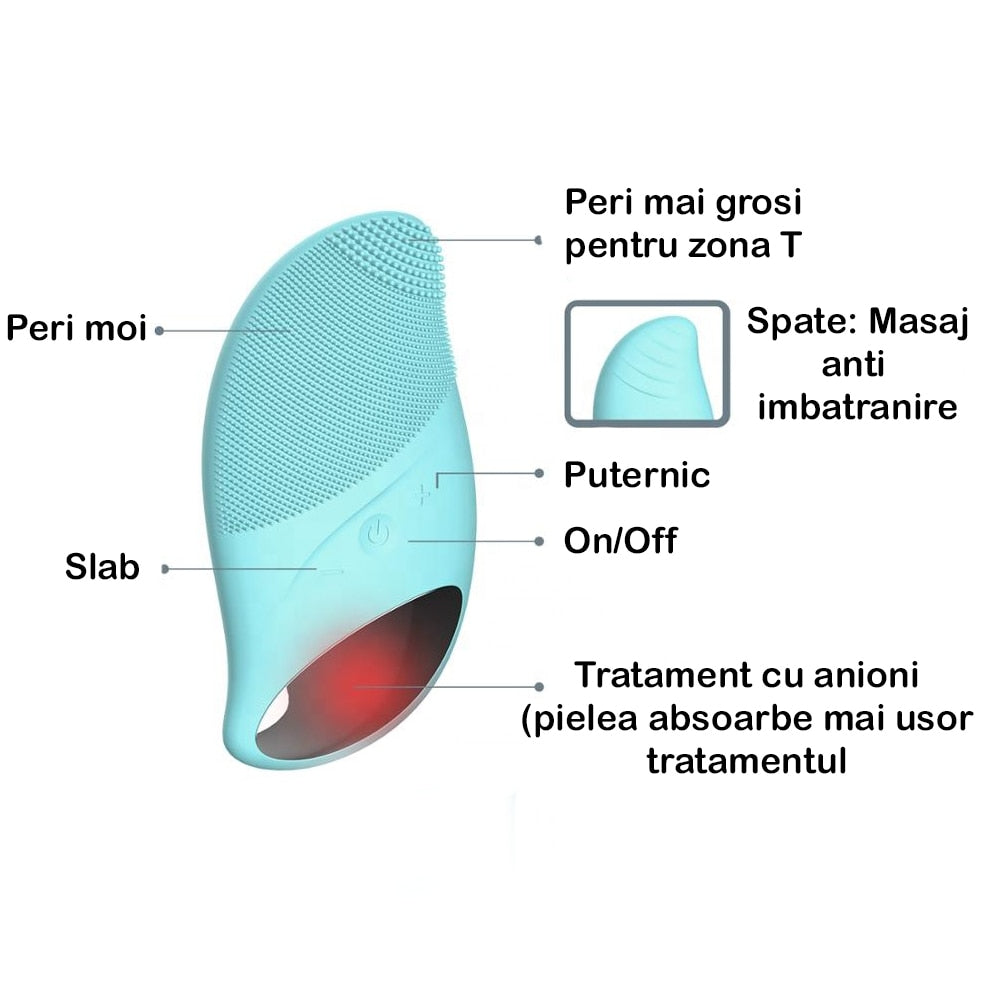 Dispozitiv de curatare faciala, Horigen™ DeepClean Pro