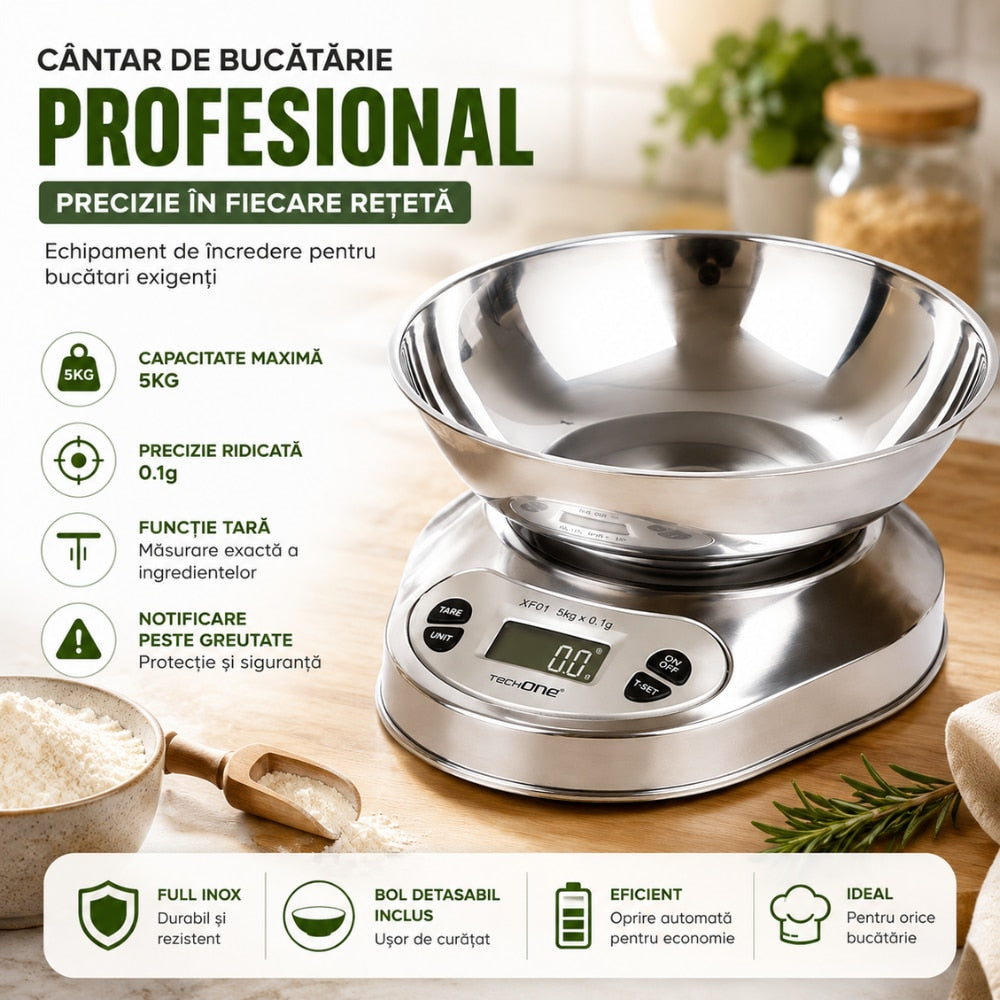 Cantar De Bucatarie Profesional Techone Kitchen Master