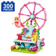 Set de Constructie cu Piese Tip Blocuri Constructie 300 Piese MiniBric Ceremonial Plaza