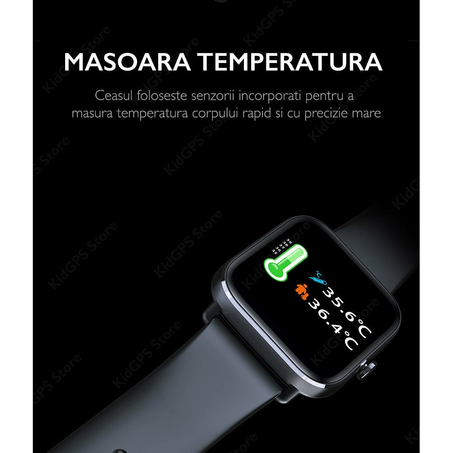 Ceas smartwatch TechONE™ KM04, Roz