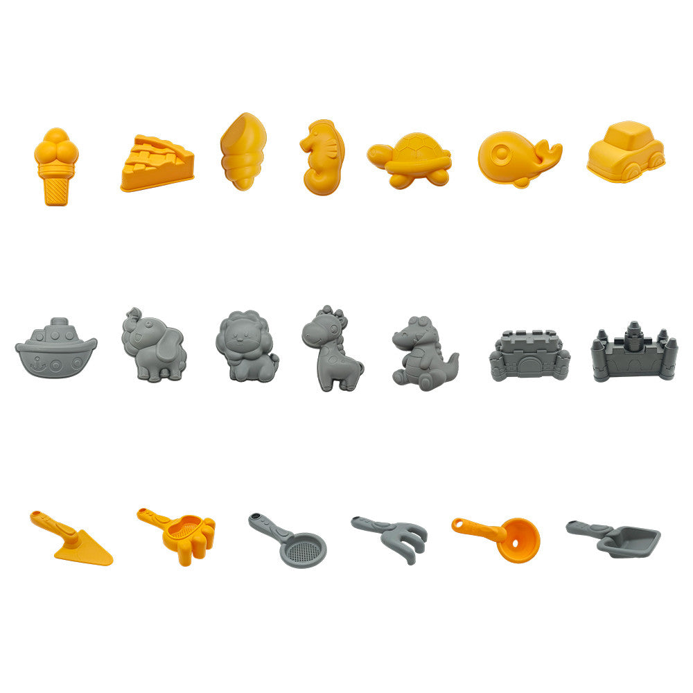 Set Jucarii de Plaja si Nisip KidProtect DuneBuilders