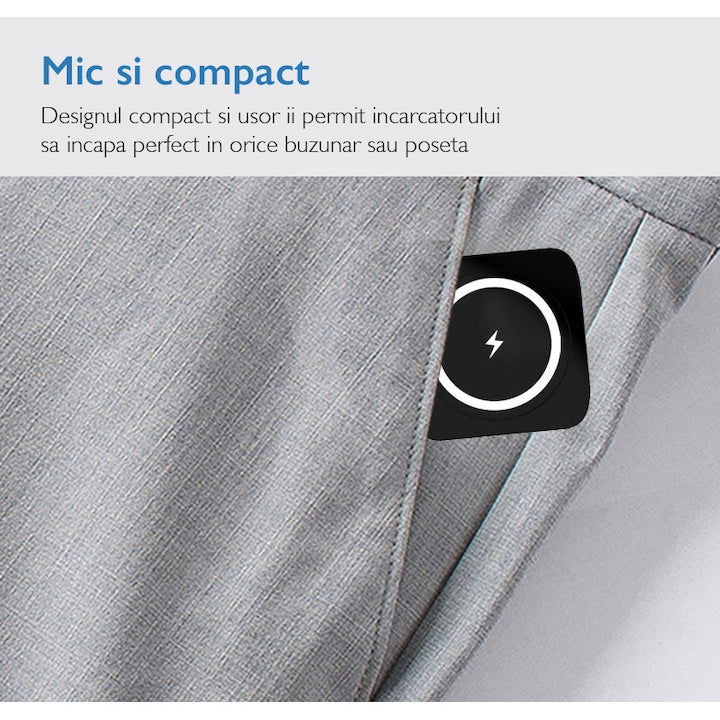 Statie incarcare wireless 3 in 1 universal pliabil Loowoko® PB11