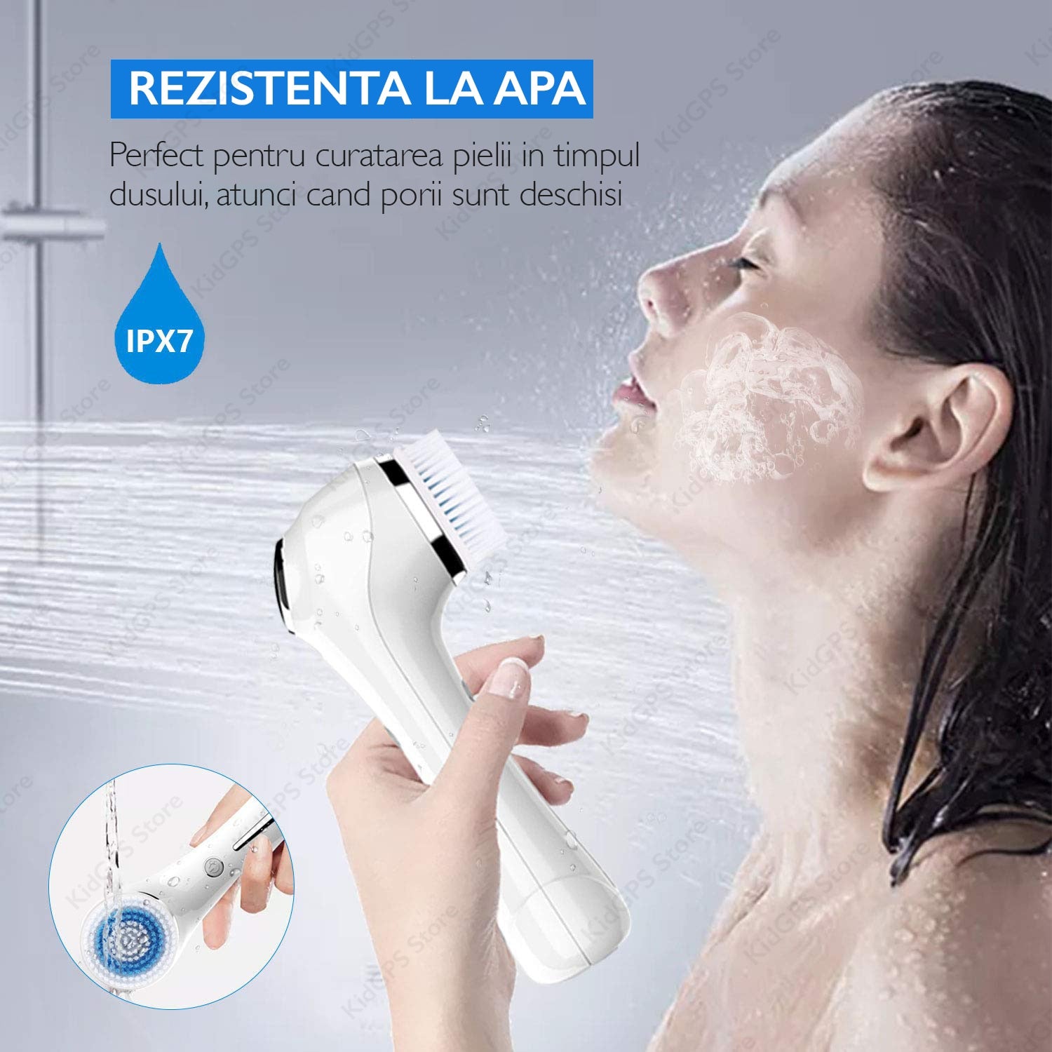 Perie de curatare faciala Horigen® Face Pro