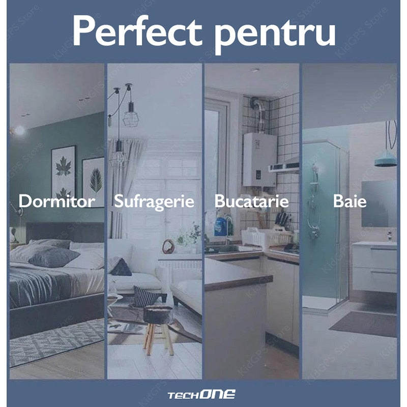 Termometru si higrometru de camera Techone® CX-0726