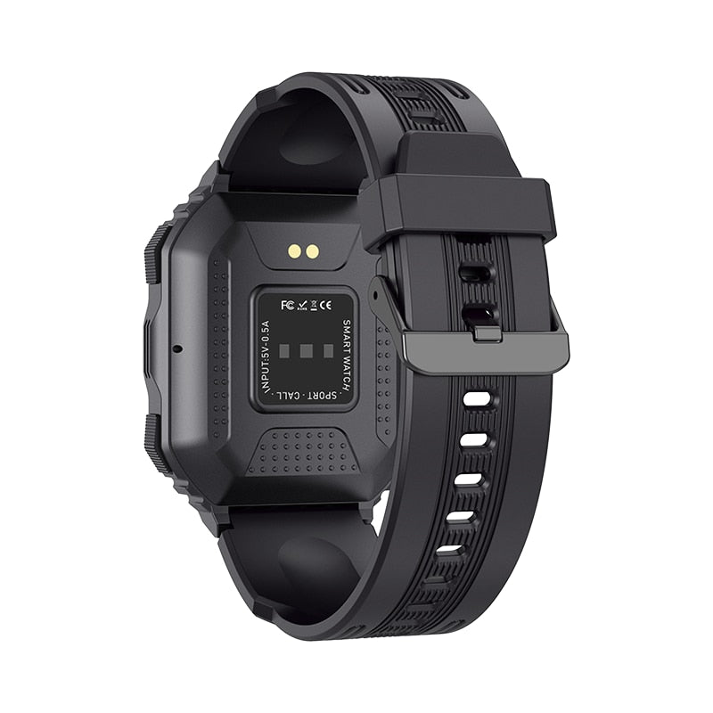 Ceas smartwatch barbati TechONE® KR06 Pro Ultra, Negru