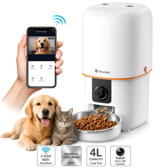 Dozator Mancare Automat Grunluft F05 WiFi