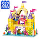Set de Constructie cu Piese Tip Blocuri Constructie 527 Piese MiniBric Enchanted Mermaid Castle