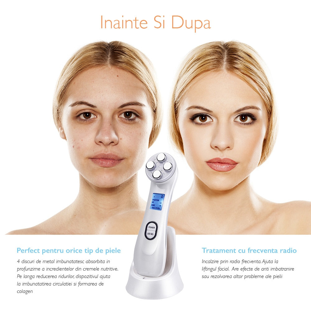 Aparat pentru intinerirea pielii 5 in 1 Horigen™ Photon Skin