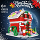 Set de Constructie cu Piese Tip Blocuri Constructie MiniBric Casa de Turta Dulce