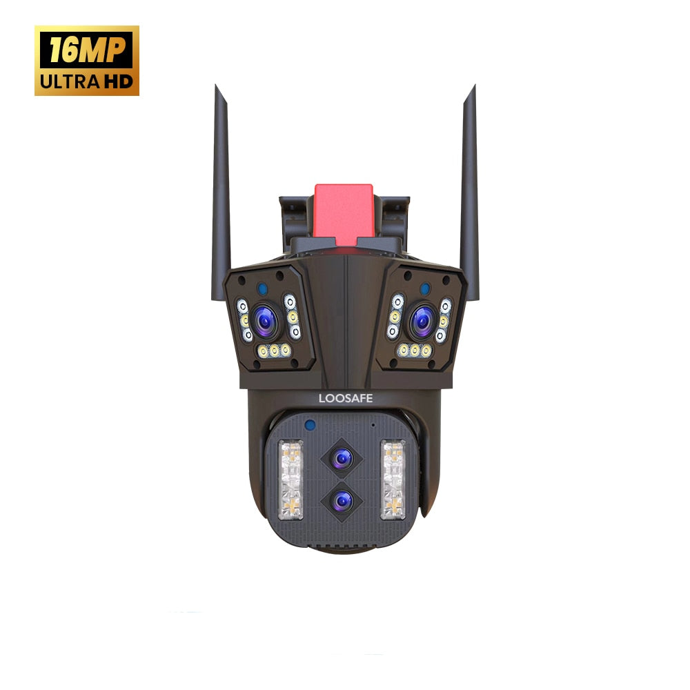 Camera de Supraveghere Cvadrupla WIFI Loosafe® P160 Pro+
