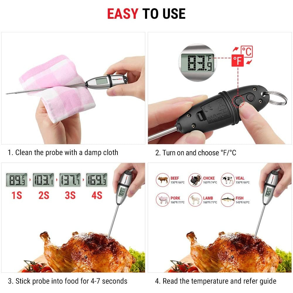 Termometru pentru mancare ThermoPro TP-02S Pro