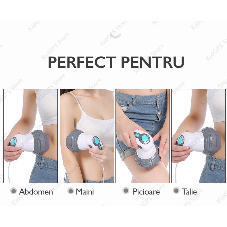 Aparat pentru masaj profesional anticelulitic 4 in 1 Horigen® M240
