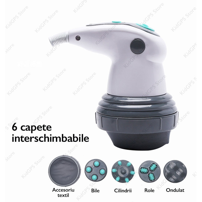 Aparat pentru masaj profesional anticelulitic 4 in 1 Horigen® M240