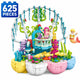 Set de Constructie cu Piese Tip Blocuri Constructie 625 Piese MiniBric Seashell Garden