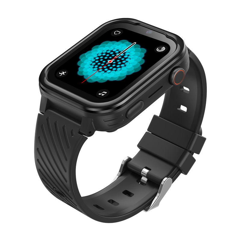 Ceas Smartwatch GPS Copii cu Localizare si Telefon Techone® FG60 Pro+, Negru