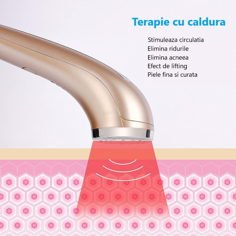 Dispozitiv pentru intretinere faciala cu infrarosu si caldura Horigen® BP-1803 Pro