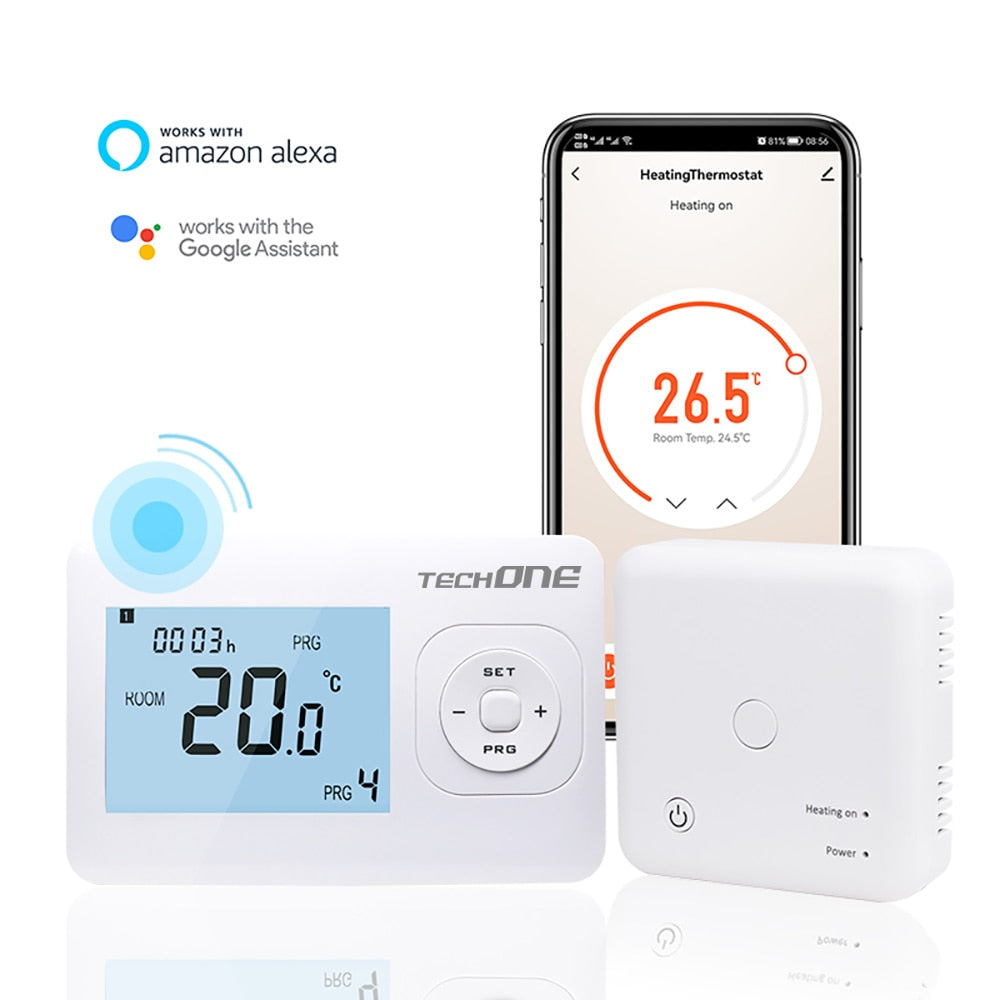 Termostat Ambient Centrala Termica WIFI Techone® AC8048s