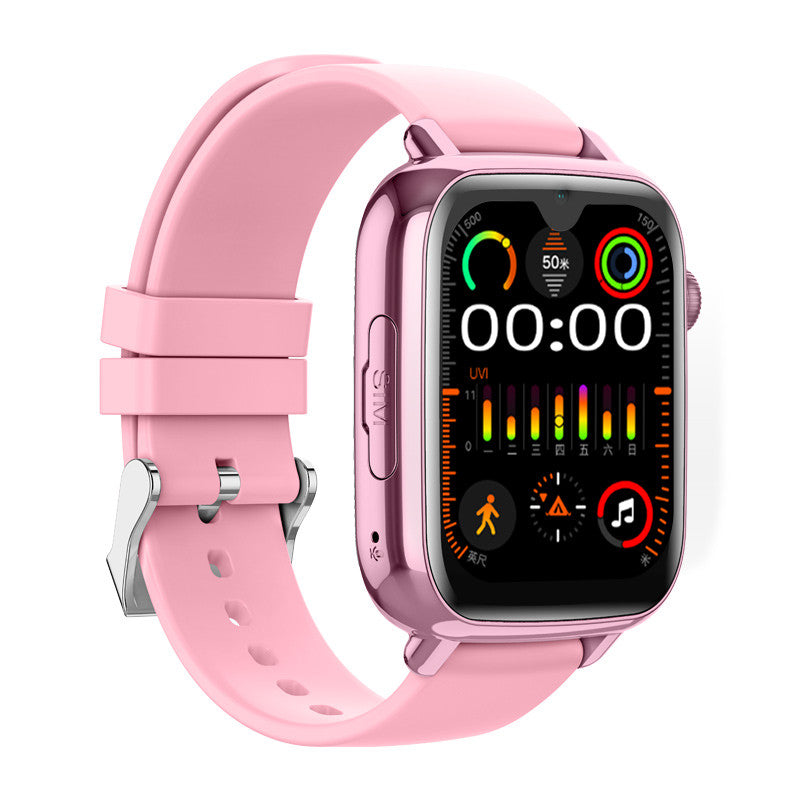 Ceas Smartwatch GPS Copii Cu Localizare Si Telefon Techone TrackMe KT34, Roz
