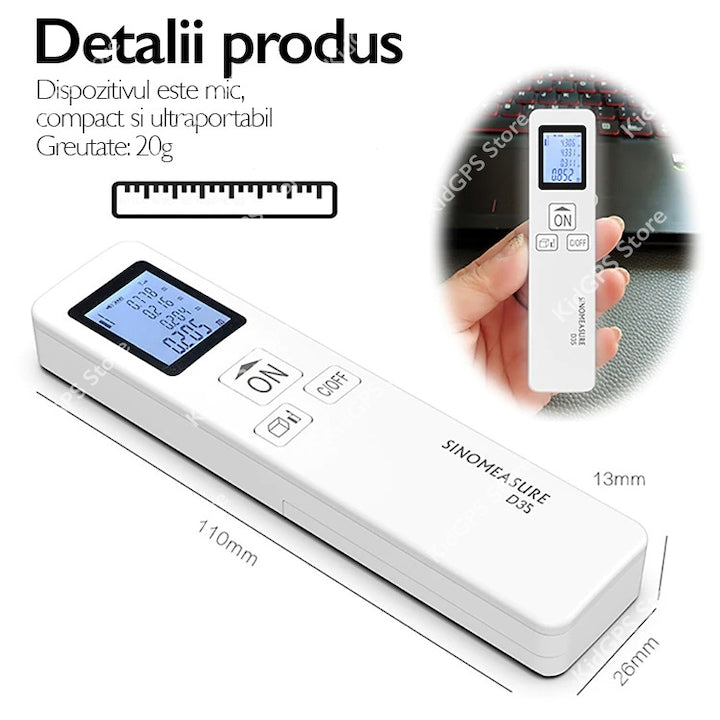 Telemetru laser Thinrad® D35